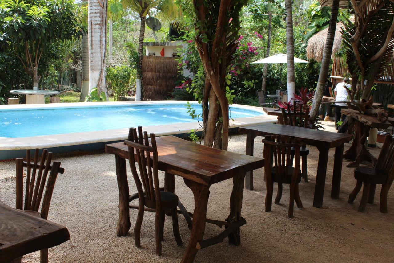 Cabanas La Alborada Villa Tulum Esterno foto