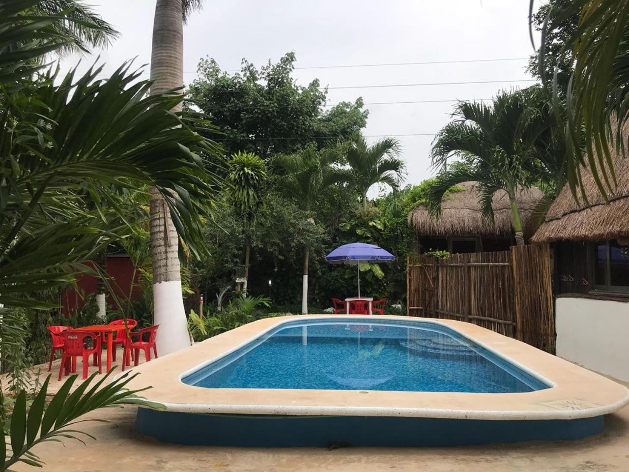 Cabanas La Alborada Villa Tulum Esterno foto