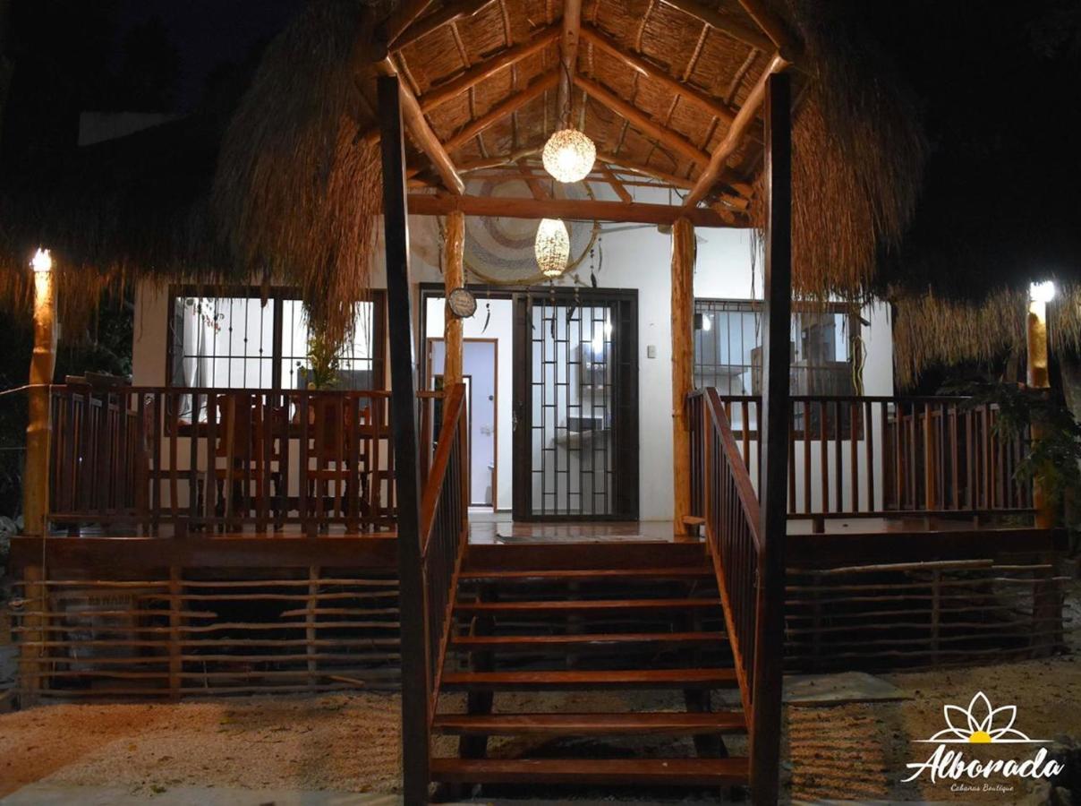 Cabanas La Alborada Villa Tulum Esterno foto